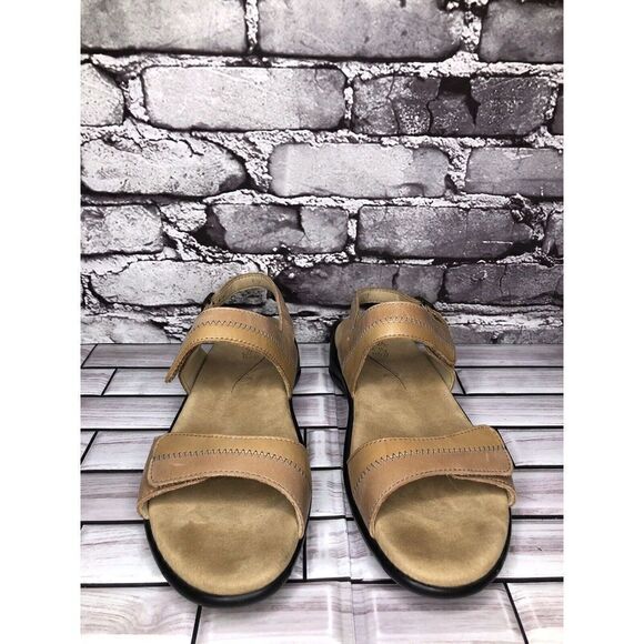 SAS Tripad Comfort Tan Macaron Leather Casual Strap Sandals Women’s 9.5M US/40EU - Picture 4 of 16